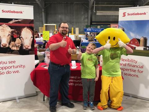 Thank you Scotia Bank for Sponsoring Lemonade Day Northwest Alberta